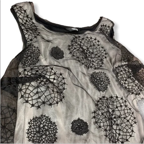 SIMPLY VERA VERA WANG BLACK SLEEVELESS TOP SIZE 0X - Picture 3 of 5